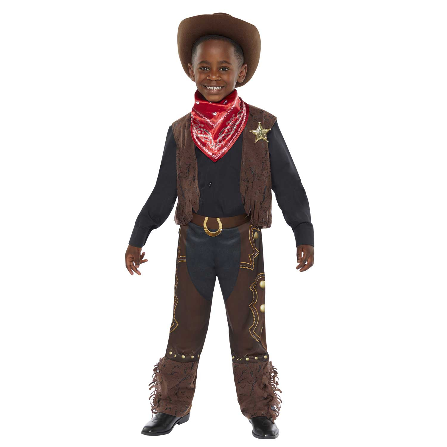 Western Cowboy Costume Age 4 6 Years 1 PC Amscan International